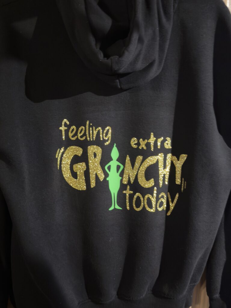 Why Choose Our Customised Grinch Hoodie Services? Unique Designs: Personalise your hoodies with Grinch-themed graphics, quotes, and artwork to make a statement this holiday season. Premium Quality: We use high-quality fabrics and advanced printing technology to ensure your hoodies are comfortable, durable, and vibrant. Variety of Options: Choose from various colors, sizes, and styles to find the perfect fit for everyone on your gift list. Easy Ordering: Our user-friendly online platform makes designing and ordering your custom Grinch hoodies simple and efficient. Fast Turnaround: Reliable and quick service ensures your customised Grinch hoodies arrive in time for the holiday festivities.