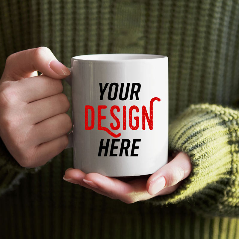 Why Choose Our Custom Design Your Own Mug Services? Unlimited Creativity: Express yourself by designing a mug with your own artwork, photos, logos, or text. Our platform offers a variety of fonts, colors, and design templates to help you create a mug that’s truly yours. High-Quality Materials: We use premium ceramic materials that ensure your custom design is printed with vibrant colors and sharp details. Our mugs are durable, dishwasher safe, and resistant to fading, ensuring your design stays beautiful over time. User-Friendly Design Tool: Our easy-to-use online design tool lets you quickly upload your images, add text, and customize every aspect of your mug. Preview your design before finalizing to ensure it’s exactly how you envisioned. Fast Turnaround & Reliable Shipping: Enjoy swift production times and dependable shipping options, ensuring your custom mug is delivered promptly and ready to use or gift. Perfect for Any Occasion: Whether it’s a personalized gift, promotional item, or just for fun, our custom mugs are ideal for birthdays, holidays, corporate events, or personal use.